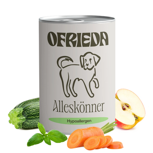 Pankreatitis Hundefutter - fettarm & leicht verdaulich  Ofrieda