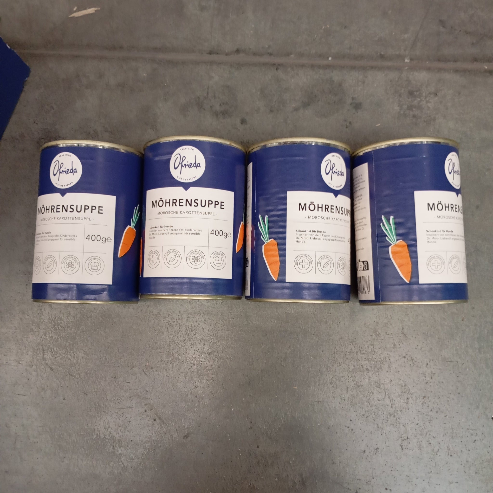 Möhrensuppe Bruchware - 6 x 375 g